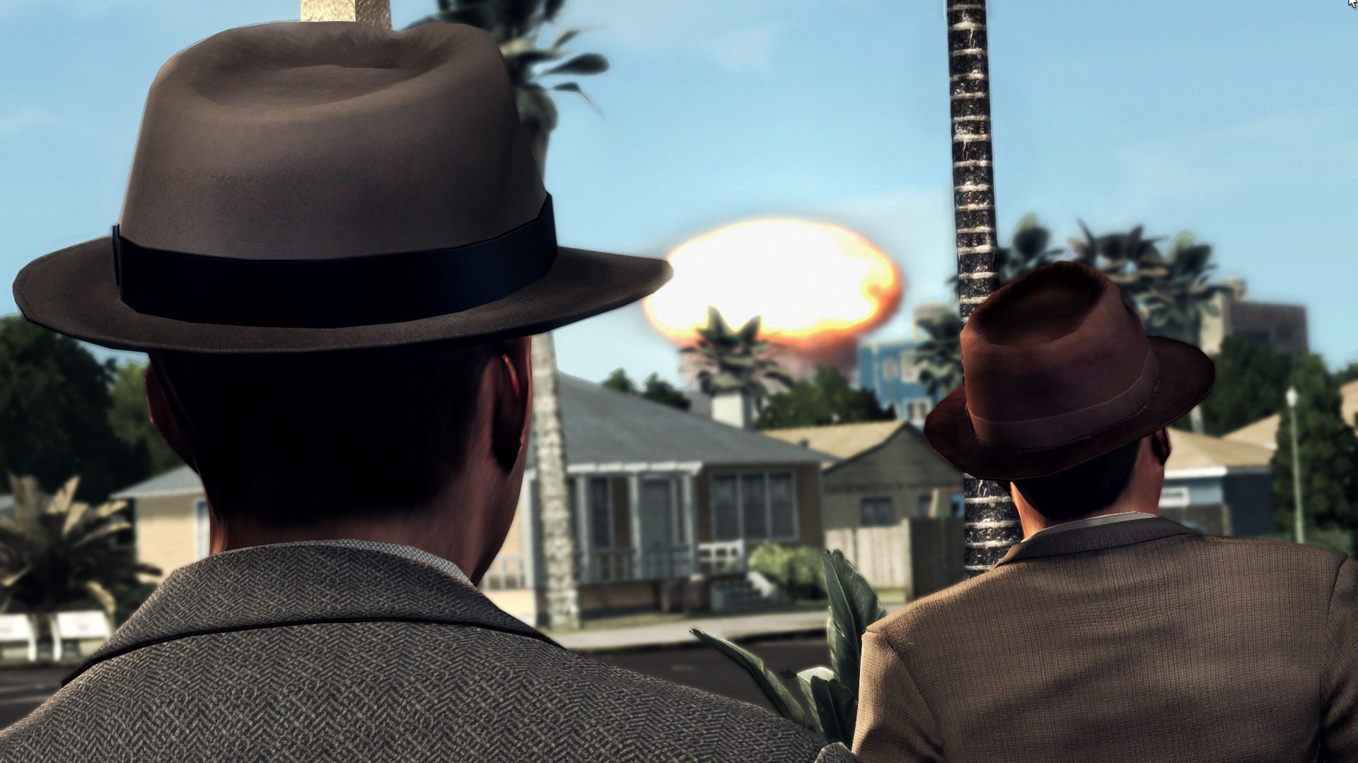 L.A. Noire : poursuite en voiture dans la ville