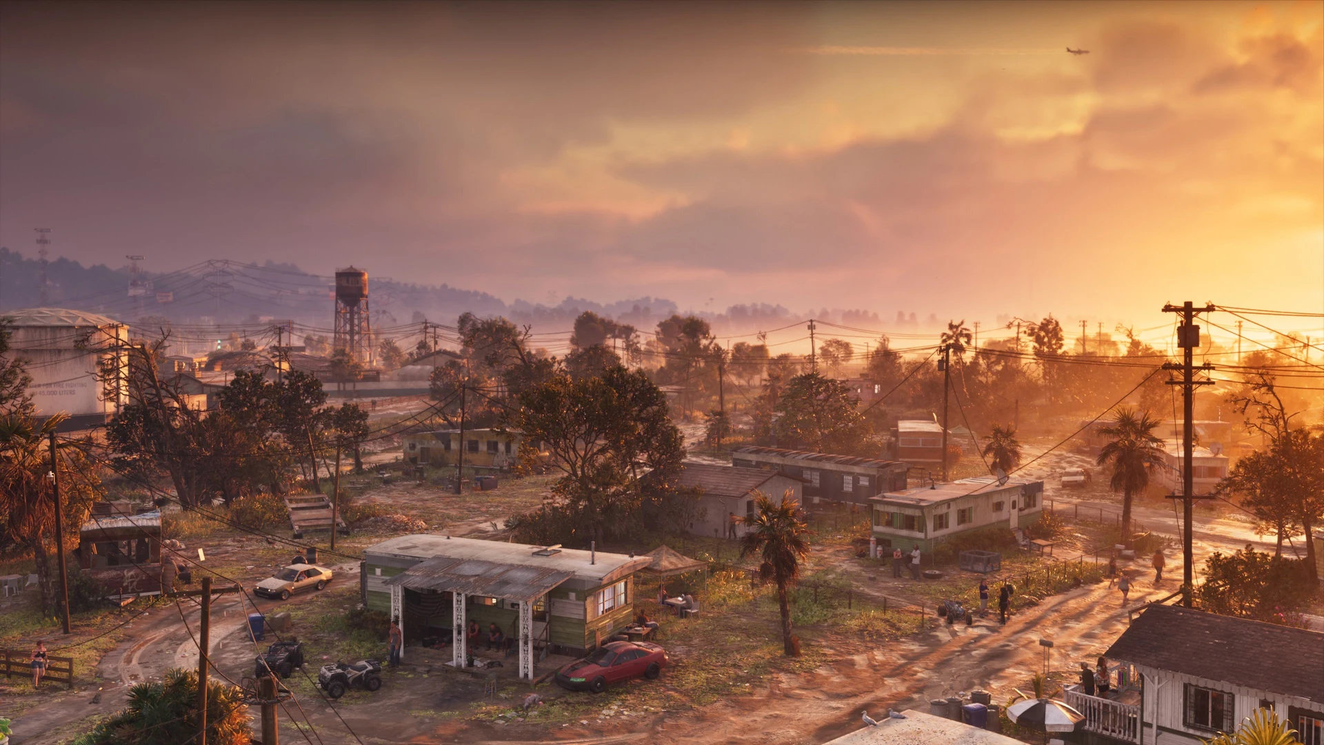 Lotissement de Leonida dans GTA 6, illustration de la durée de vie du jeu