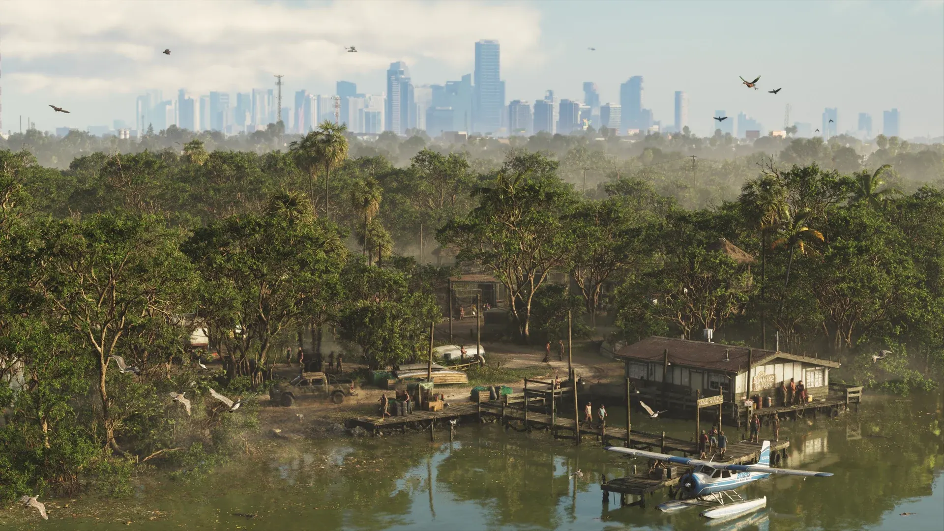 Marais de Leonida dans GTA 6, faune et zoo visitable