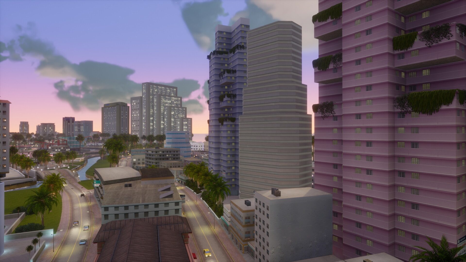 Vice City : quartiers pastel des annees 80