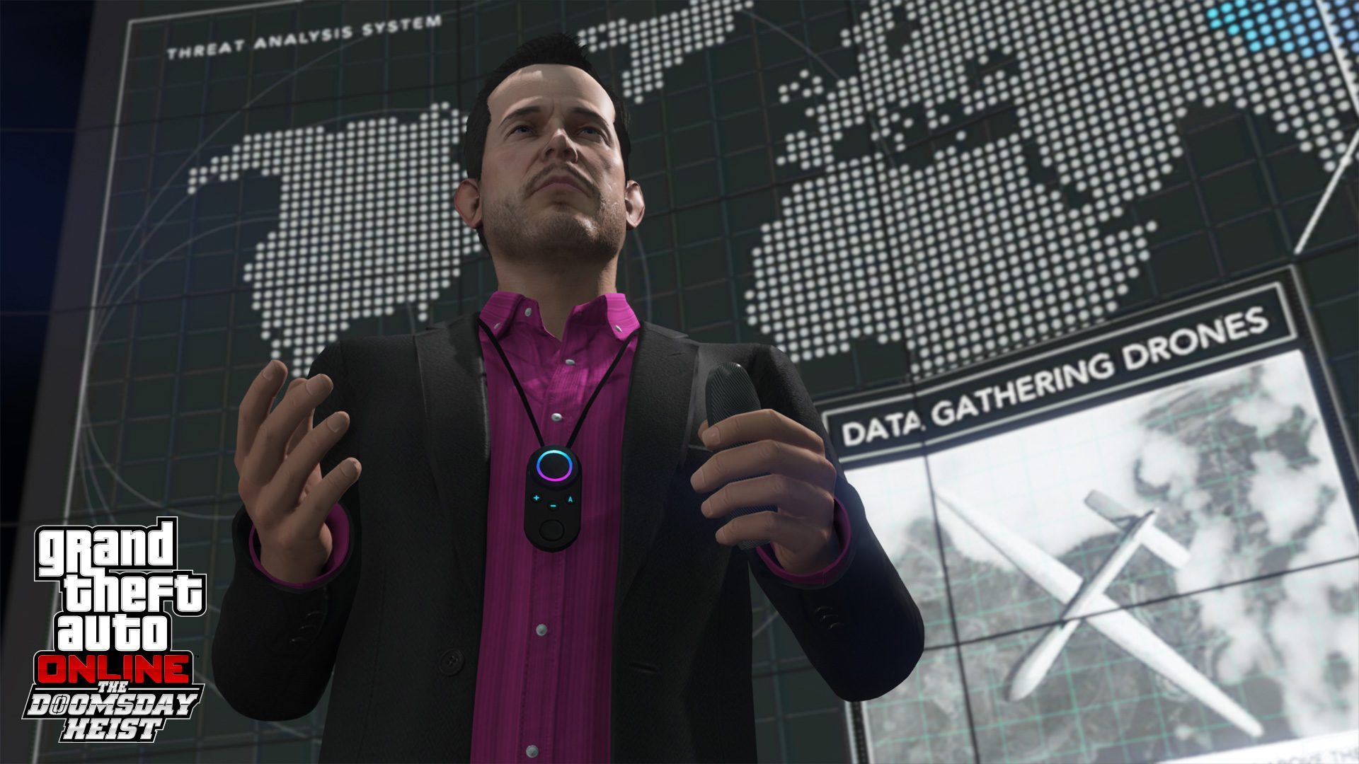 GTA 5 : vue sur les collines et la mer de Los Santos