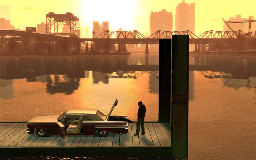 GTA IV : Niko Bellic dans les rues