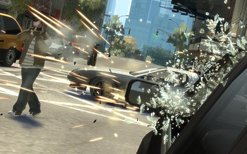 GTA IV : Liberty City sous la pluie